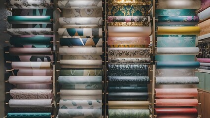 Rolls of Wallpaper