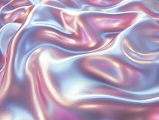 Obraz premium Close Up of Delicate Pink and White Fabric Showcasing Intricate Textures and Patterns that Evoke a Sense of Elegance and Softness Perfect for Fashion or Home Decor Inspirations