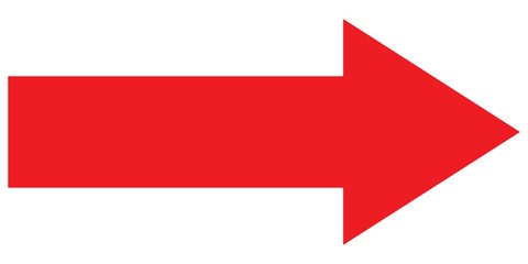 A large black icon with a solid long arrow pointing to the right on a white background.