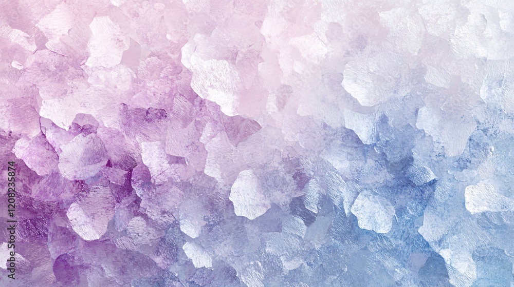 Aufkleber a serene abstract background featuring a gradient of soft pink and blue hues, creating a calming and