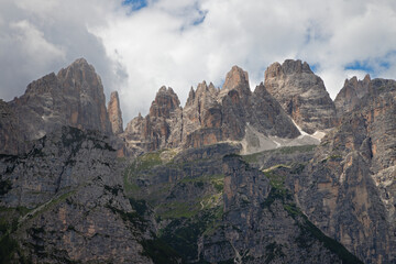  The peaks of Brenta dolomites