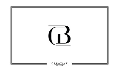 CB, BC, C, B, Abstract Letters Logo Monogram