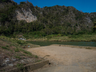 river in the mountains