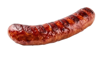 Close up of a Grilled Sausage Juicy and Delicious Perfect for Food Blogs and Restaurant Menus
