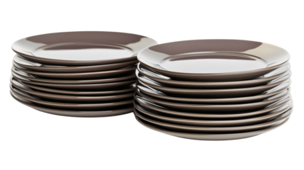 Stacked ceramic plates in a minimalist, modern design, ideal for stylish table settings, casual dining, and elegant entertaining for both everyday use and special occasions