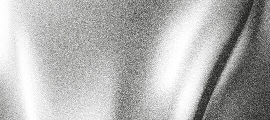 3d grainy liquid gradient texture with monochrome waves. Distressed rough noise background with vintage stipple effect. Gritty halftone spray dot texture. Glitter ombre poster. Trendy grain vector bg © janevasileva