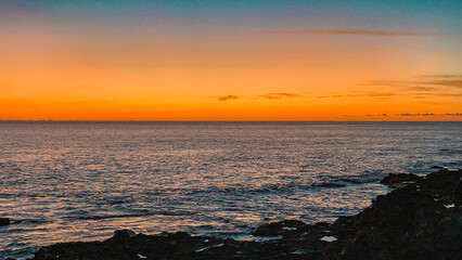 sunset at Lanzarote