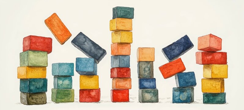 The Color Coded Blocks, Autism Spectrum Disorder ASD