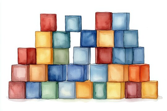 The Color Coded Blocks, Autism Spectrum Disorder ASD