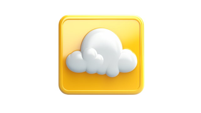 Cloud computing icon