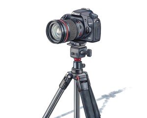 camera on tripod
