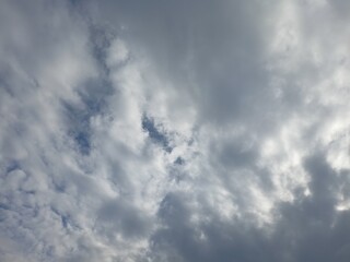 Summer blue sky and clear with no clouds. blue sky cloud gradient light white background