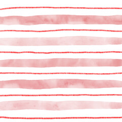 Fototapeta premium Red Hand Drawn Stripe Background Pattern Overlay