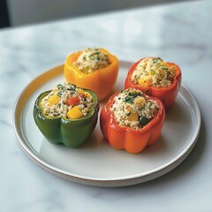 stuffed zucchini with cheese