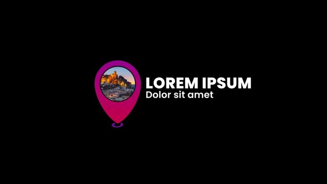 Modern Location Pop Up With Image