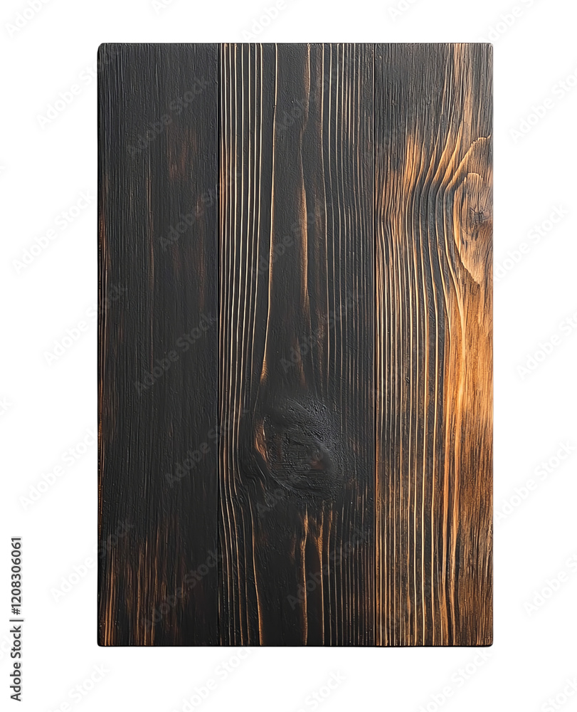Poster elegant black wood texture featuring smooth grain patterns, ideal for use in design projects, backgr