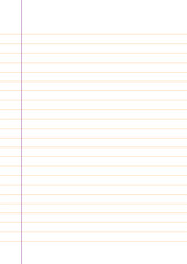lined sheep paper