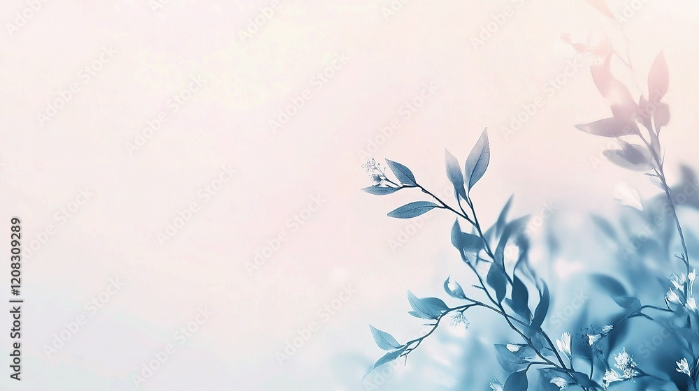Poster soft minimal abstract background with gradients and gentle lines