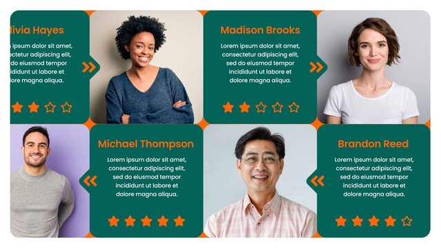 Customer Reviews with Image Animated Feedback Overview