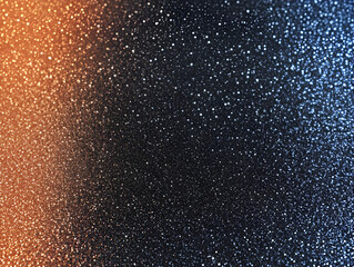 Obraz premium Abstract Glitter Background Orange Blue