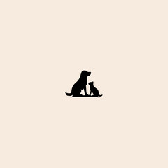 Pet icon flat vector design. 