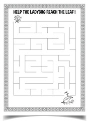 Maze puzzle activity book challenge