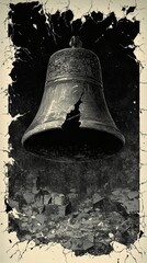 Obraz premium The Silent Bell, Social Anxiety Disorder