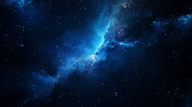 Futuristic Dark Space Background with Floor for Sci-Fi Film or Game Productions