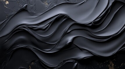 Obraz premium Black Background with Text for Social Media and Web Use