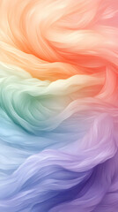 Obraz premium Abstract Pastel Wave Background Illustration
