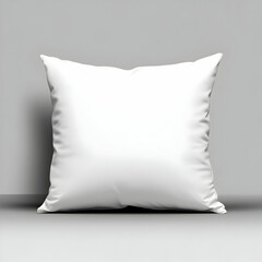 White Pillow 3D Render