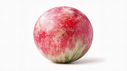Fototapeta premium Freshly Cut Watermelon Isolated on White Background for Display