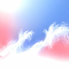Fototapeta premium Abstract Background Pastel Waves