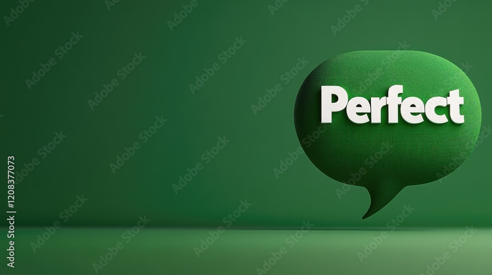 Poster Showcasing perfect concepts in graphic design studio setting 3d visualization minimalist environment close-up view