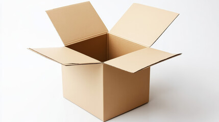 Online Shopping Boxes: Packaging and Delivery: The boxes are symbolic of the delivery process in e-commerce. 