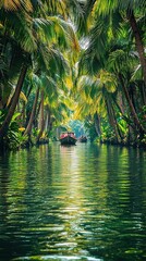 kerala backwaters indian landscape