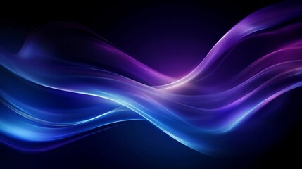 Fototapeta premium Abstract Background with Smooth Curves and Light Gradient for Web or Graphic Design Projects