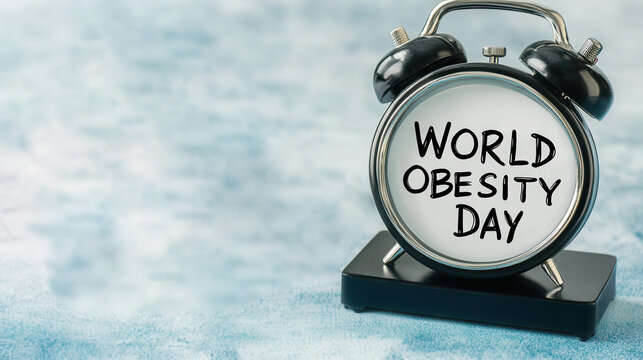  text  World Obesity Day focuses on fighting the global obesity crisis each year on March 4th for awareness and advocacy
