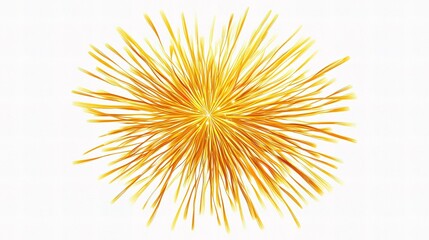 Obraz premium Bright Golden Fireworks Vector Material with Sparkles and Lines