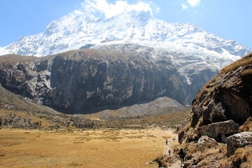 Trail to Lagoon 69 at Huascaran National Park, Ancash, Peru.