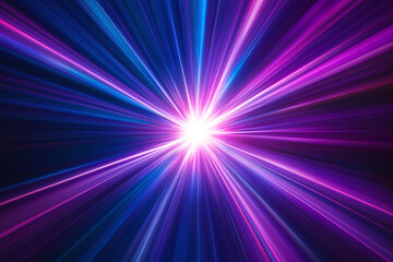 Obraz premium Futuristic Neon Waves with Glowing Abstract Curves, Vibrant Colors, and Digital Art Aesthetics for Modern Design and Dynamic Light Patterns