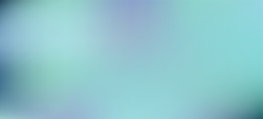 Light vector vibrant aquamarine green and blue soft blur mesh gradient background. Smooth digital watercolor marine water concept for ui web design, aesthetic print, cover