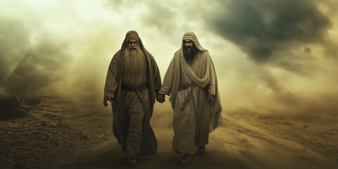 Two Prophets of the Tribulation: A Cinematic Depiction of Preaching God's Message and Performing Miracles