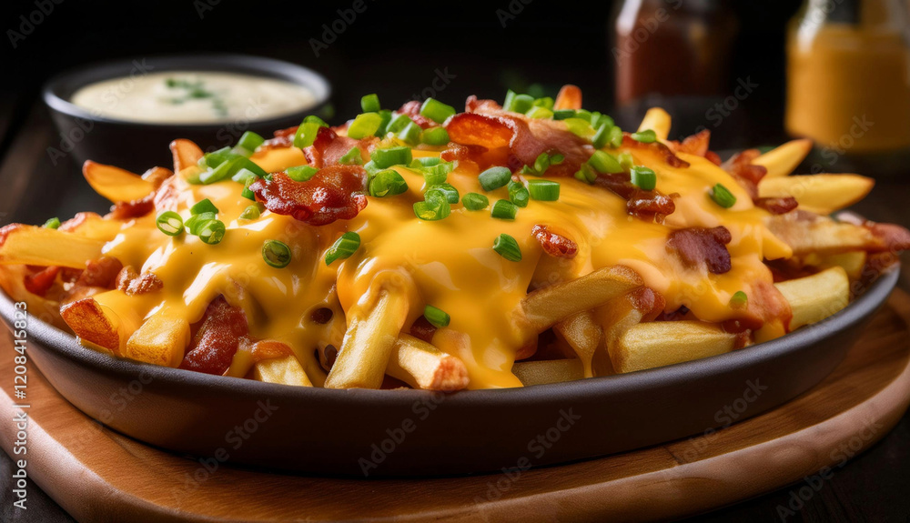 Poster Loaded Bacon Cheese Fries