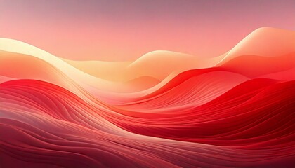 Vivid abstract landscapes with vibrant hues of red, orange, and yellow blending into sunset. Perfect for modern, energetic designs. 