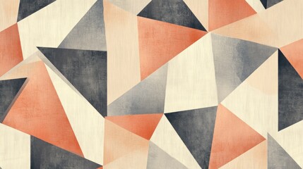 Abstract geometric textured triangle pattern background for design