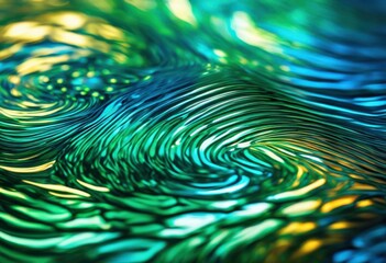 Obraz premium intriguing close shots highlighting unique textures patterns found showcasing light color interplay, abstract, glass, textured, reflection, transparency