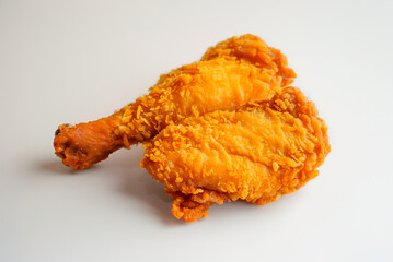 chicken wings isolated on white