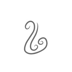vintage swirl element