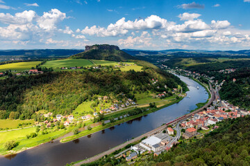 Blick vom K&ouml;nigsstein